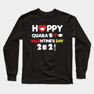 funny 2021 happy valentine quarantine happy valentine day funny gift love day funny 2021 happy valentine quarantine happy valentine day funny gift love day funny 2021 happy valentine quarantine happy valentine day funny gift love day Long Sleeve T-Shirt